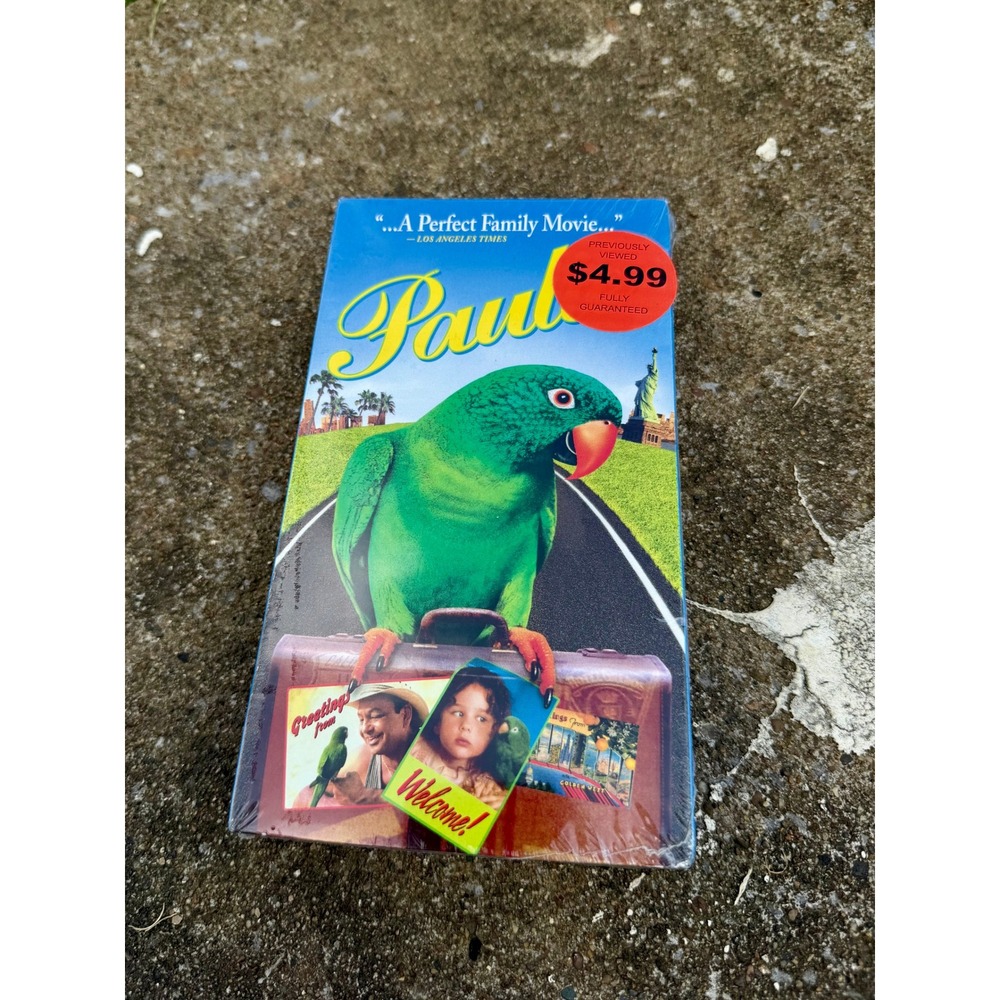 Paulie VHS 1998‎ Movie DreamWorks Family Adventure Gena Rowlands Tony Shalhoub